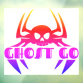 Ghost Go Spooky Seizoen Raamsticker (Vel 3)