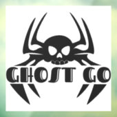 Ghost Go Spooky Seizoen Raamsticker (Vel 3)