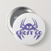 Ghost Go Spooky Seizoen Ronde Button 7,6 Cm (Voorkant /achterkant)