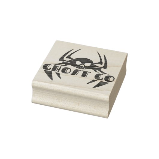 Ghost Go Spooky Seizoen Rubberstempel (Stempel)