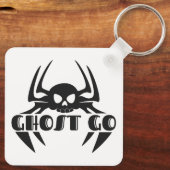 Ghost Go Spooky Seizoen Sleutelhanger (Achterkant)