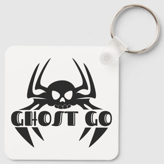 Ghost Go Spooky Seizoen Sleutelhanger (Achterkant)