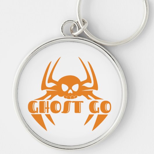 Ghost Go Spooky Seizoen Sleutelhanger (Voorkant)