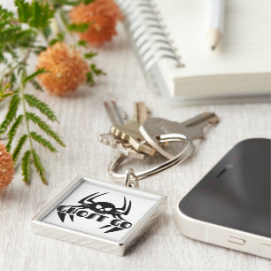 Ghost Go Spooky Seizoen Sleutelhanger