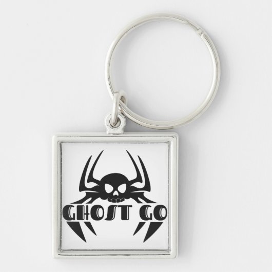Ghost Go Spooky Seizoen Sleutelhanger (Voorkant)