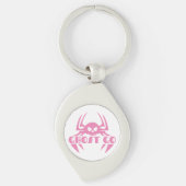 Ghost Go Spooky Seizoen Sleutelhanger (Voorkant)