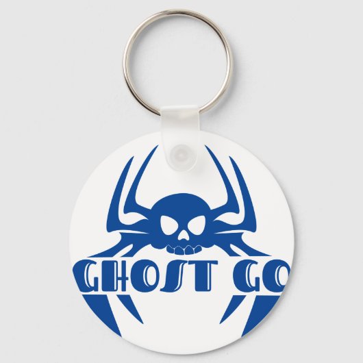 Ghost Go Spooky Seizoen Sleutelhanger (Voorkant)