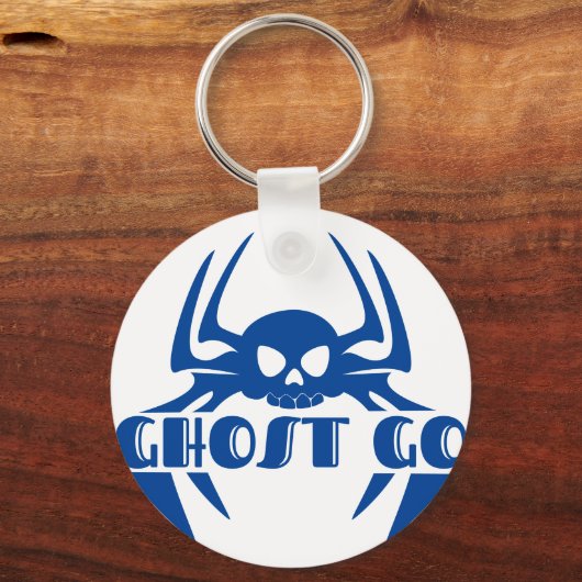 Ghost Go Spooky Seizoen Sleutelhanger (Voorkant)