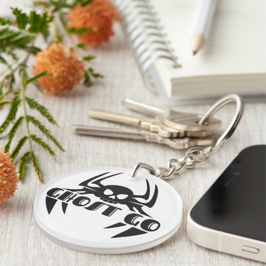 Ghost Go Spooky Seizoen Sleutelhanger (Voorkant Rechts)