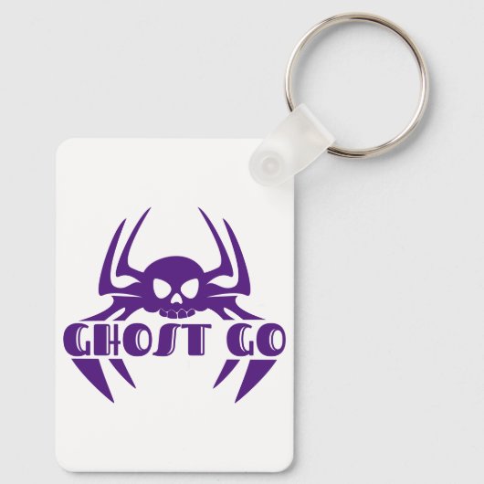 Ghost Go Spooky Seizoen Sleutelhanger (Achterkant)