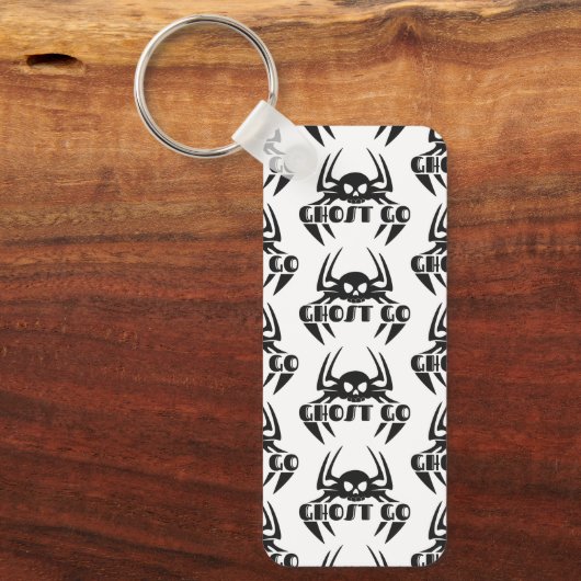 Ghost Go Spooky Seizoen Sleutelhanger (Voorkant)