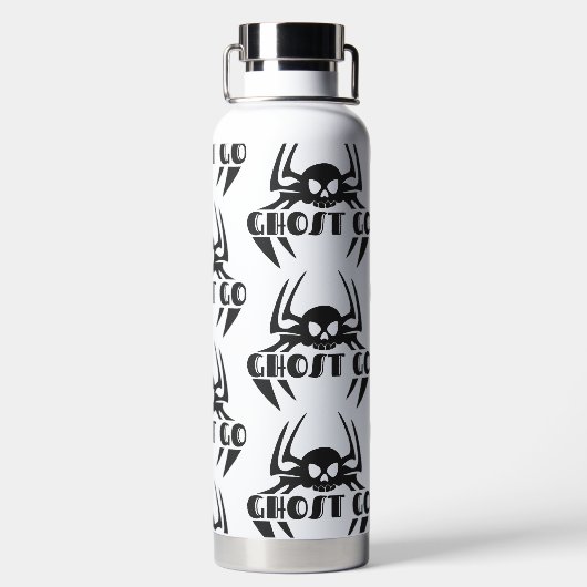 Ghost Go Spooky Seizoen Waterfles (Achterkant)