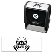 Ghost Go Spooky Seizoen Zelfinktende Stempel (In situ)