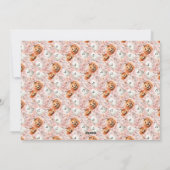 Ghost Greetings in Pink Plaid Feestdagenkaart (Achterkant)