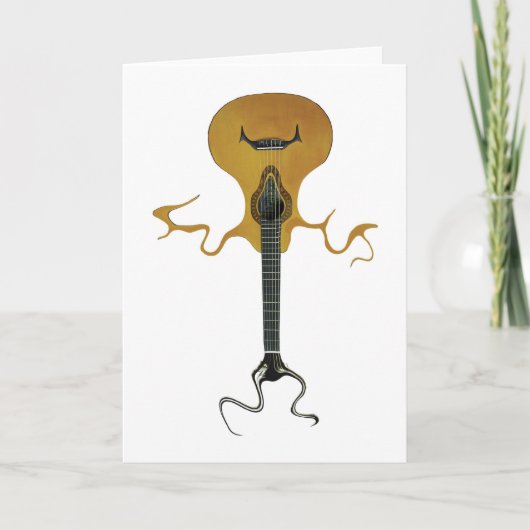 Ghost Guitar Kaart (Voorkant)