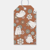 Ghost Halloween Baby shower Favoriet Tag Cadeaulabel (Achterkant)