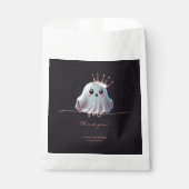Ghost Halloween Baby shower Little Boo Bedankzakje (Voorkant)