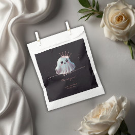 Ghost Halloween Baby shower Little Boo Bedankzakje
