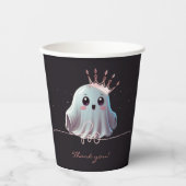 Ghost Halloween Baby shower Little Boo Papieren Bekers (Voorkant)