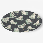 Ghost Halloween Baby shower Papieren Bordje (Gekanteld)