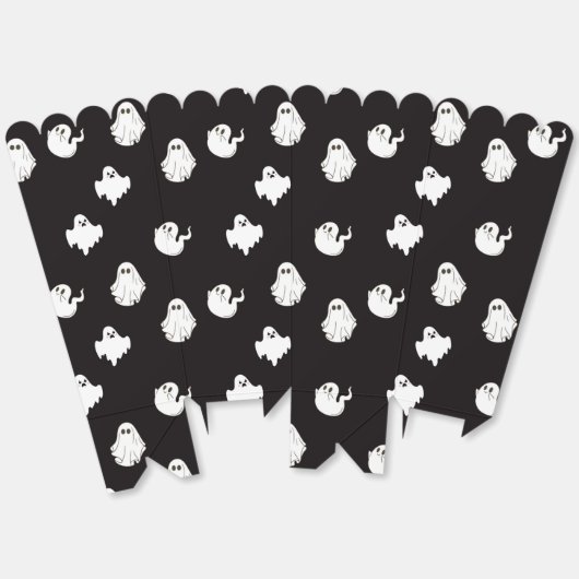 Ghost Halloween Bedankdoosjes (Ongevouwen)