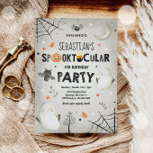 Ghost Halloween Birthday nodigt Spooktacular Party Kaart