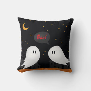 Ghost halloween boo spooky cartoon kussen