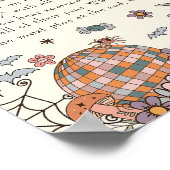 Ghost Halloween "Don't Say Baby" Baby shower spel Poster (Hoek)