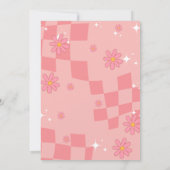 Ghost Halloween een spooky babe Groovy Verjaardag (Achterkant)