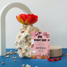 Ghost Halloween een spooky babe Groovy Verjaardag