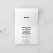 Ghost Halloween en Pumpkin Kaart (Binnen)