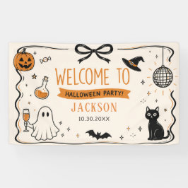 Ghost Halloween-feest Spandoek