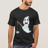 Ghost Halloween Fisher T-shirt (Voorkant)