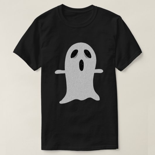 Ghost Halloween Glitter T-Shirt (Design voorkant)