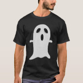 Ghost Halloween Glitter T-Shirt (Voorkant)