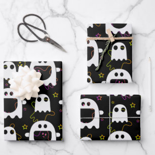 Ghost Halloween inpakpapier