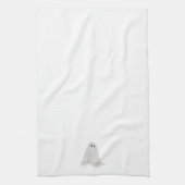 Ghost Halloween Keukenhanddoek (Verticaal)