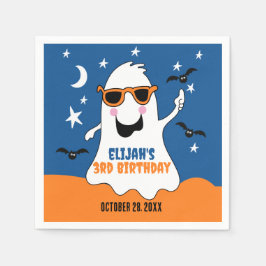 Ghost Halloween Kids Verjaardag Schattige Servet