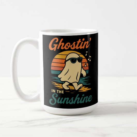 Ghost Halloween Koffiemok (Links)