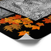 Ghost Halloween Lijst Creëer Uw eigen foto Poster (Hoek)