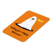 Ghost Halloween Magnet glimlachen Magneet (Linkerzijde)