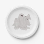 Ghost Halloween Papier Bord (Voorkant)