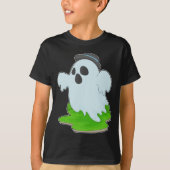 Ghost Halloween Pet T-shirt (Voorkant)