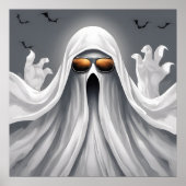 Ghost - Halloween Print (Voorkant)