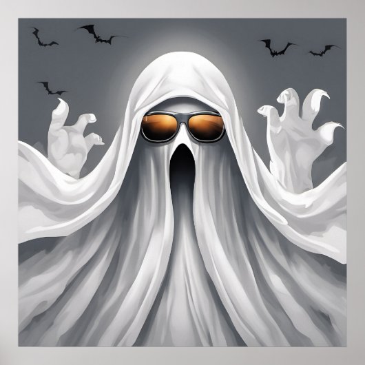 Ghost - Halloween Print (Voorkant)