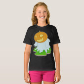 Ghost Halloween Pumpkin T-shirt (Voorkant volledig)