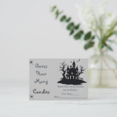 Ghost Halloween raad hoeveel Snoepjes er spelen Informatiekaartje (Staand voorkant)