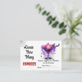 Ghost Halloween raad hoeveel Snoepjes er spelen Informatiekaartje (Staand voorkant)