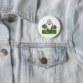 Ghost Halloween Ronde Button 5,7 Cm (In situ)