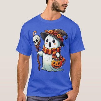 Ghost Halloween Shirt Schattige Ghost Trick or tre